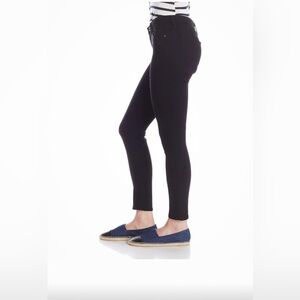 AG Adriano Goldschmied Black Denim the Legging Super Ankle Skinny Jeans Size 30R